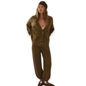 Womens Brown 2 Peice Set